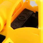 Excavadora Juguete Fricción Amarillo Expreso Polar Truck 25cm