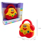 Juguete Educativo Musical Para Bebes Radio Emoji Con Luces