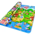 Alfombra Antigolpes Bebe 200x180cm Espesor 5mm Reversible