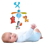 Móvil Cunero Animales Expreso Polar Cuna Cochecito Bebé Happy Baby Multicolor