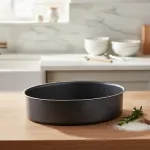 Pizzera Molde Para Pizza Anti Adherente 26cm Color Negro