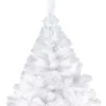 Árbol De Navidad Tradicional Expreso Polar Tronador De Lujo De 1.2m Blanco