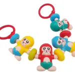 Cunero Barral Cochecito Elástico Juguete Bebe Multicolor Animal