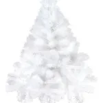 Árbol De Navidad Tradicional Expreso Polar Tronador De Lujo De 1.2m Blanco