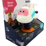 Sonajero Bebe Sopapa Para Mesa Con Luz Y Sonido Env Gratis