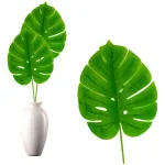 Planta Artificial Hoja Monstera Costilla De Adan X5 Diseño