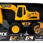 Camion De Construccion Truck Vehículo Maquina Luz Y Sonido Color Amarillo Personaje Camion Truck