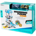Pista Rampa Estacionamiento Autos Juguete Garage 3 Niveles Color Blanco