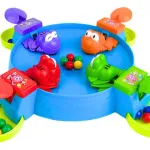 Juego De Mesa Ranitas Glotonas 707 Games Destrezas Atrapa Pelotas