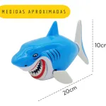 Juguete Para El Baño Tiburón A Cuerda Para Bañadera