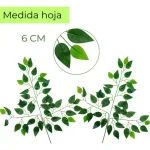 Jardin Vertical Artificial Ramo Planta Decorativa Follaje