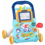 Caminador Bebé Expreso Polar Celeste Con Luces Sonido Y Actividades