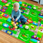 Alfombra Antigolpes Bebe Reversible Piso 5m Espesor