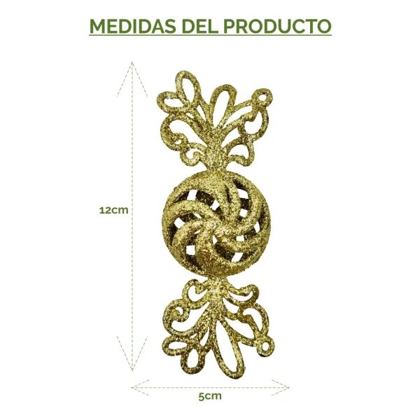 Adorno Colgante Caramelos X2 Decoracion Arbol De Navidad