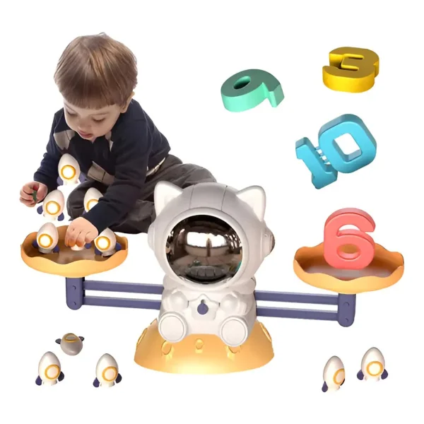 Juguete Educativo Juego De Matematica Equilibrio Balanza