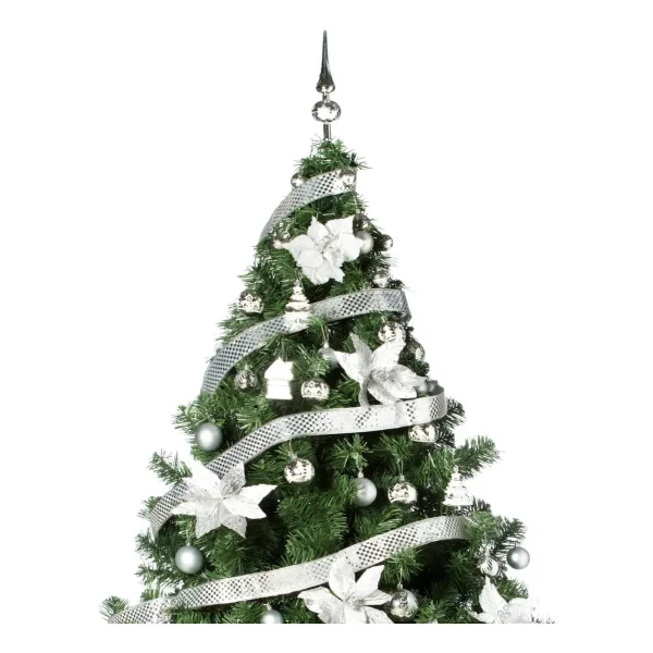 Arbol de Navidad Montañes Deluxe 2,10mts Con Adornos Kit X72