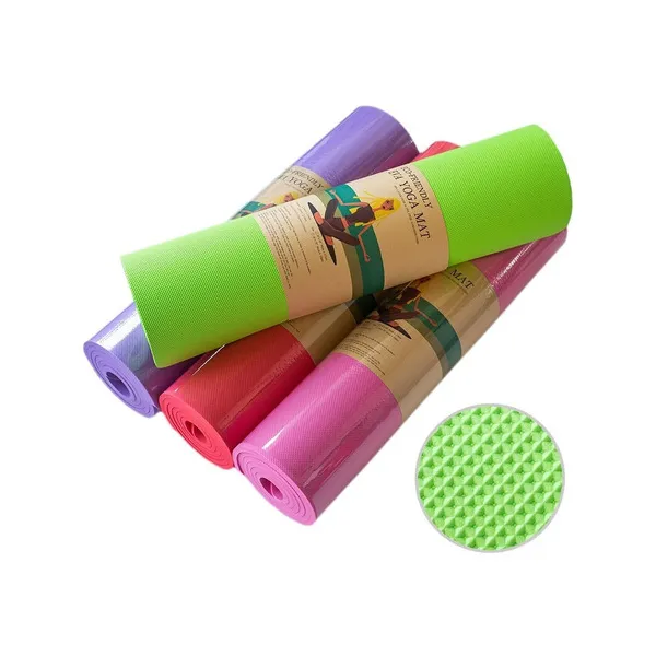 Yoga Mat 8 Mm Colchoneta Pilates Fitness Antideslizante