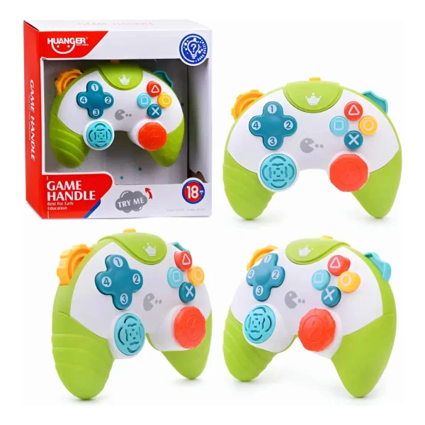 Joystick Luces Sonidos Juego Didactico Musical Juguete Bebe Pacman