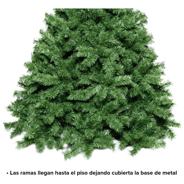 Árbol De Navidad Verde Extra Lujo Patagonia 1,50 Mts