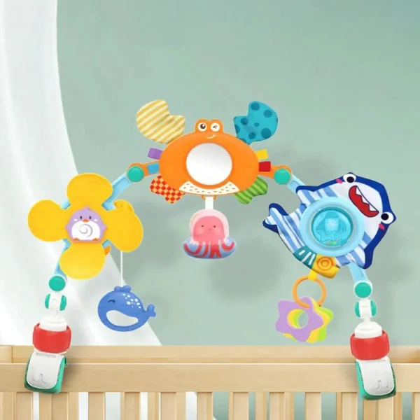 Movil Para Bebes Cuna Musical Multiuso Encastre Universal