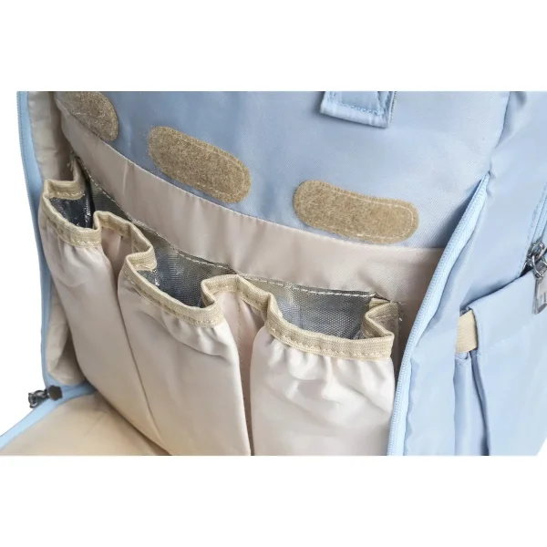 Mochila Maternal Termica Bolso Bebe Reforzada Con Cambiador