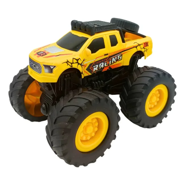 Vehículo Off Road Monster Giro 360 A Fricción Para Niños