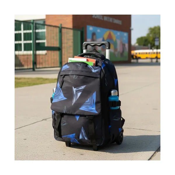 Mochila Carrito Escolar Reforzada Manija Telescopica Carro