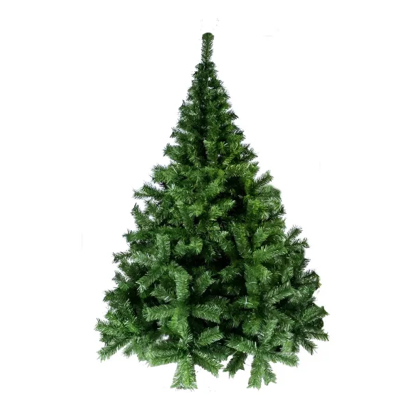 Árbol De Navidad Fabesa Canadian 1.5mts Frondoso Base Metálica Verde