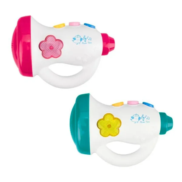 Trompeta Para Niños Juguete Instrumento Musical Sonido Y Luz