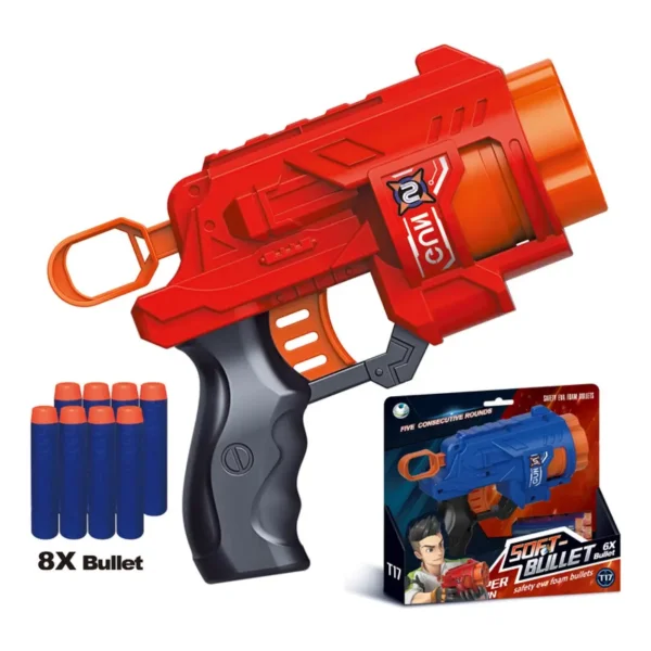 Pistola Lanza Dardos Mini Simil Nerf