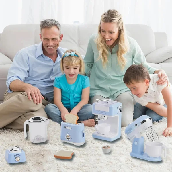 Cafetera De Juguete Electrodomestico Con Luz Y Sonido