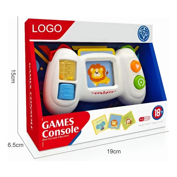 Control Interactivo Didactico Sonidos Niños 2-4 Años Blanco