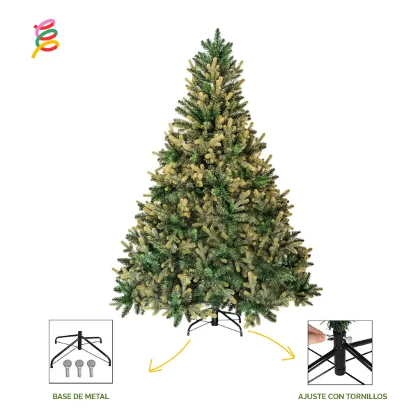 Arbol De Navidad Natural Amber 1.80mts Pino Frondoso