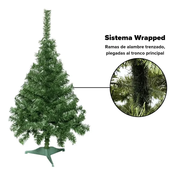 Arbol De Navidad Canadian Spruce Verde 1.2mts