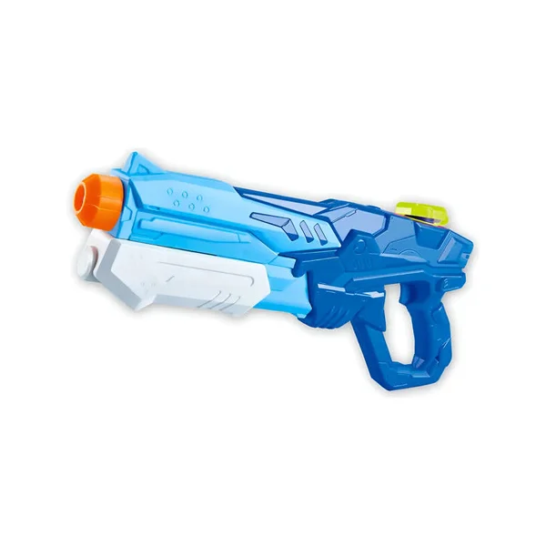 Pistola De Agua Plastico Celeste Alcance 8m 600ml