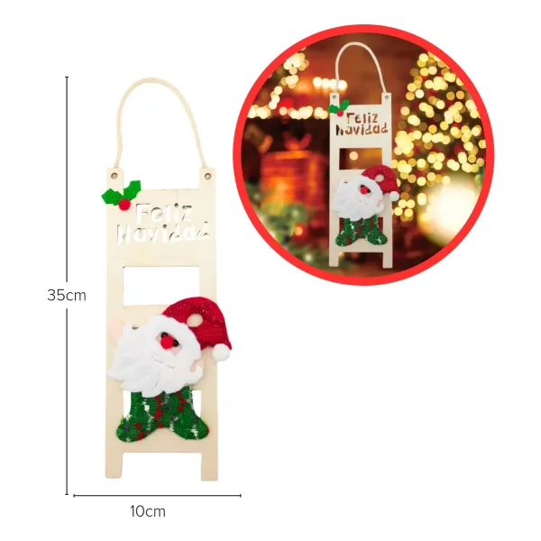 Papa Noel Colgante Adornos Decoracion Navideña