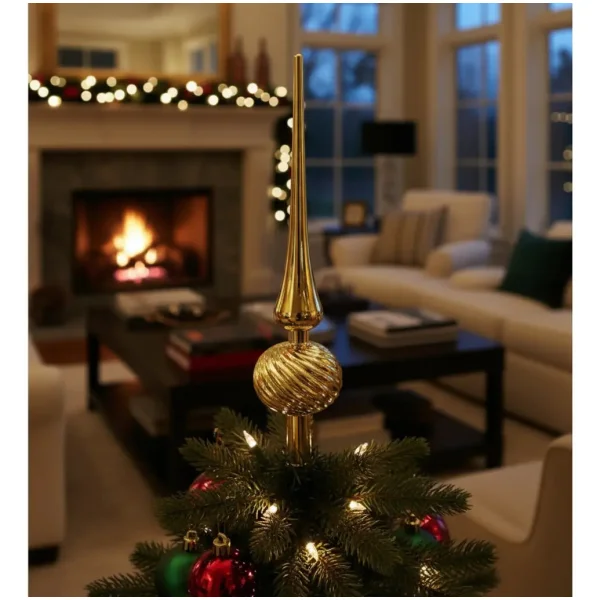Punta Estrella Para Arbol De Navidad 25cm