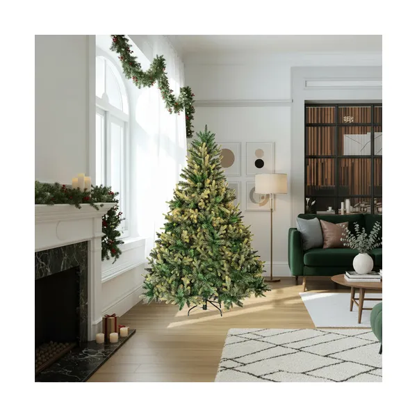 Arbol De Navidad Pino Natural Amber 1.80mts Pino Frondoso