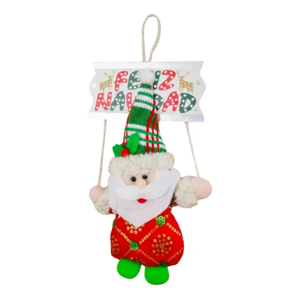 Adornos Navideños Colgante De Paño Deco Navidad Rojo Colgante De Paño