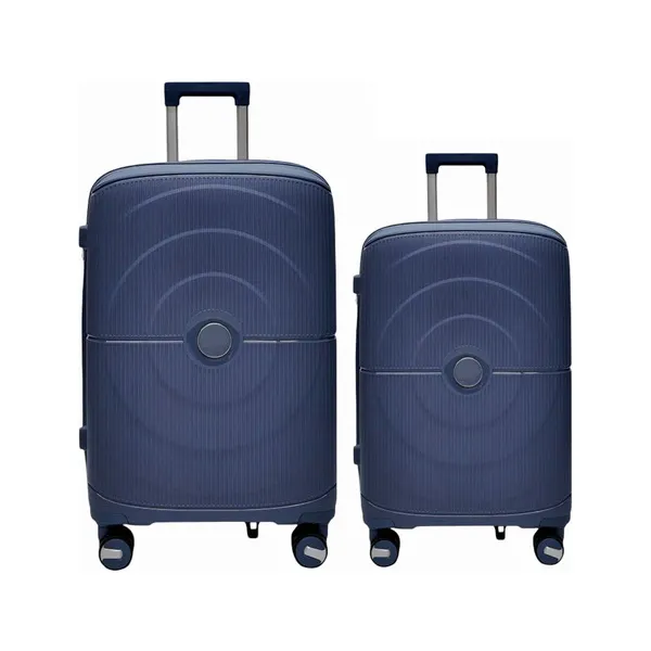 Set X2 Valija Rigida Expandible Grande + Carry On Importada