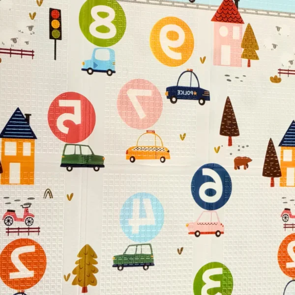Alfombra Antigolpes Plegable Bebes Reversible 150x200cm