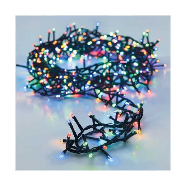 Luces De Navidad X100 A Pilas Luces Led Multicolor 10mts