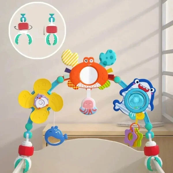 Movil Para Bebes Cuna Musical Multiuso Encastre Universal