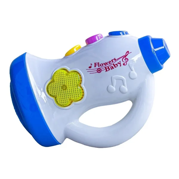 Trompeta Para Niños Juguete Instrumento Musical Sonido Y Luz