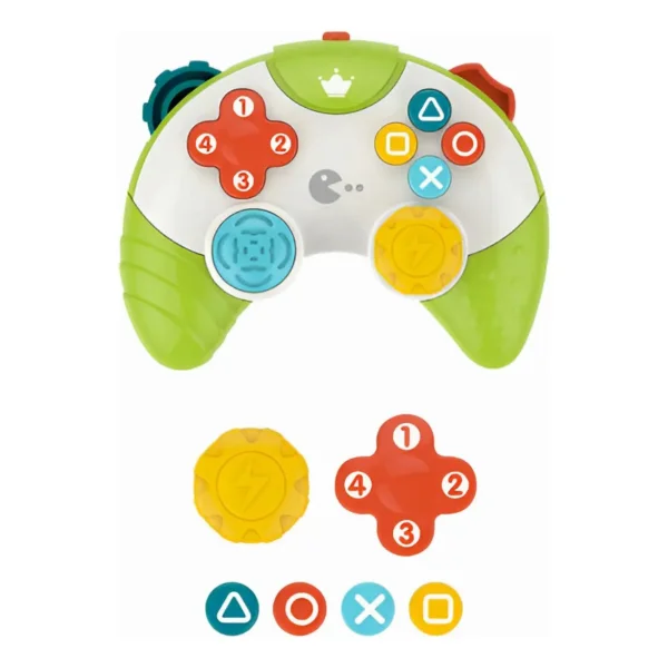 Joystick Luces Sonidos Juego Didactico Musical Juguete Bebe Pacman