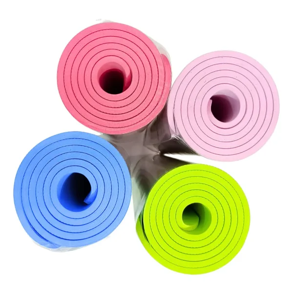 Yoga Mat 8 Mm Colchoneta Pilates Fitness Antideslizante