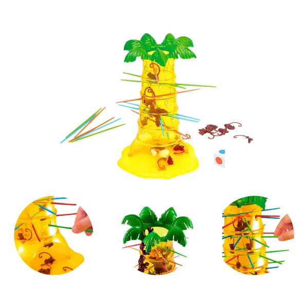 Juego De Mesa Habilidad Monkey Locos Monos
