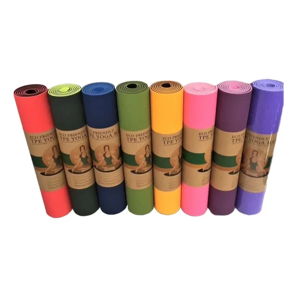 Yoga Mat 6mm Colchoneta Pilates Fitness Tpe Gimnasia