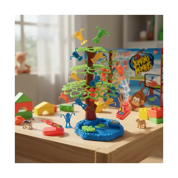 Juego De Mesa Jumping Monkeys Juguete Monos Locos