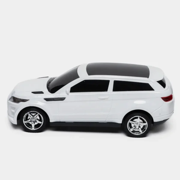 Auto Sport A Radio Control Remoto Land Rover Escala 1:18 Blanco Deportivo De Carrera